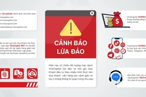 Cảnh báo lừa đảo mạo danh VinaCapital để kêu gọi đầu tư