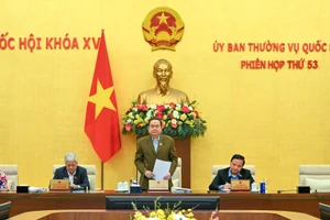 Khai mạc Phiên họp thứ 53 của Ủy ban Thường vụ Quốc hội