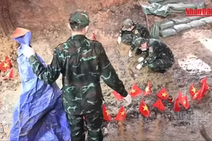 [Video] Quy tập được 150 hài cốt liệt sĩ tại công viên Lê Thị Riêng