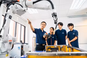 Không gian nghiên cứu, đổi mới sáng tạo tại Đại học Phenikaa. 