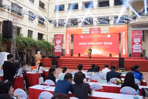Quang cảnh chương trình USSH Open Day 2026.