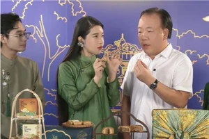 Ông Trần Hữu Linh, Cục trưởng Quản lý và Phát triển thị trường trong nước, Bộ Công thương tại buổi livestream.