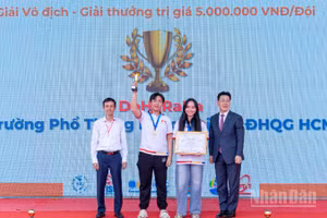Đội DoHaRaNa xuất sắc giành chức vô địch Kỳ thi Olympic Tin học miền trung-Tây Nguyên lần thứ VII.