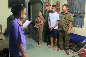Đối tượng Nguyễn Văn Hà bị tạm giam về hành vi “Trộm cắp tài sản”. (Ảnh: Công an cung cấp)