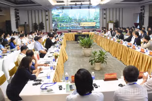 Quang cảnh hội thảo. (Ảnh: ANH ĐÀO)