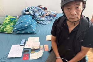 Đối tượng Wang Tiejun. (Ảnh: Công an cung cấp)