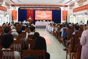 Cử tri Đà Nẵng gửi gắm nhiều tâm huyết đối với các ứng cử viên. (Ảnh: ANH ĐÀO)