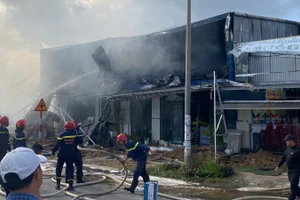 Hiện trường vụ cháy