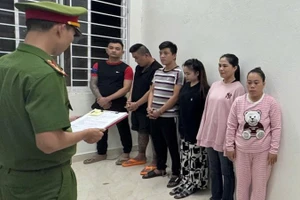 Đà Nẵng khởi tố nhóm đối tượng sử dụng hung khí gây rối trật tự công cộng. (Ảnh: Công an cung cấp)