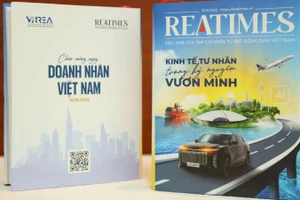 Ấn phẩm "Kinh tế tư nhân trong kỷ nguyên vươn mình". (Ảnh: PV)