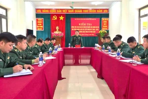 Ban Chỉ huy Bộ đội Biên phòng tỉnh Quảng Trị lập các đoàn công tác kiểm tra, rà soát công tác chuẩn bị bầu cử ở khu vực biên giới trong tỉnh
