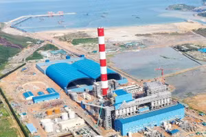 Toàn cảnh Nhà máy Nhiệt điện Quảng Trạch I.