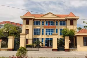 Trụ sở Chi cục trưởng Chi cục Thi hành án dân sự thành phố Đồng Hới, tỉnh Quảng Bình cũ, nơi bà Lan từng công tác.