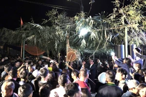 Tưng bừng lễ hội đập trống của người Ma Coong, xã Thượng Trạch, tỉnh Quảng Trị. 