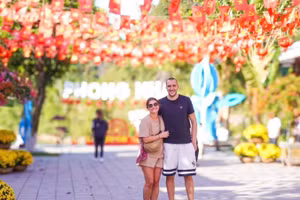 Khách du lịch nước ngoài tham quan động Phong Nha trong dịp Tết 2026.