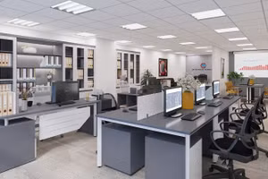 Nội thất văn phòng của Việt Nam có chi phí cạnh tranh và đáp ứng yêu cầu chất lượng. (Ảnh: PV)