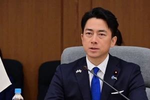 Bộ trưởng Quốc phòng Nhật Bản Shinjiro Koizumi. (Ảnh: http://newsonair.gov.in/)