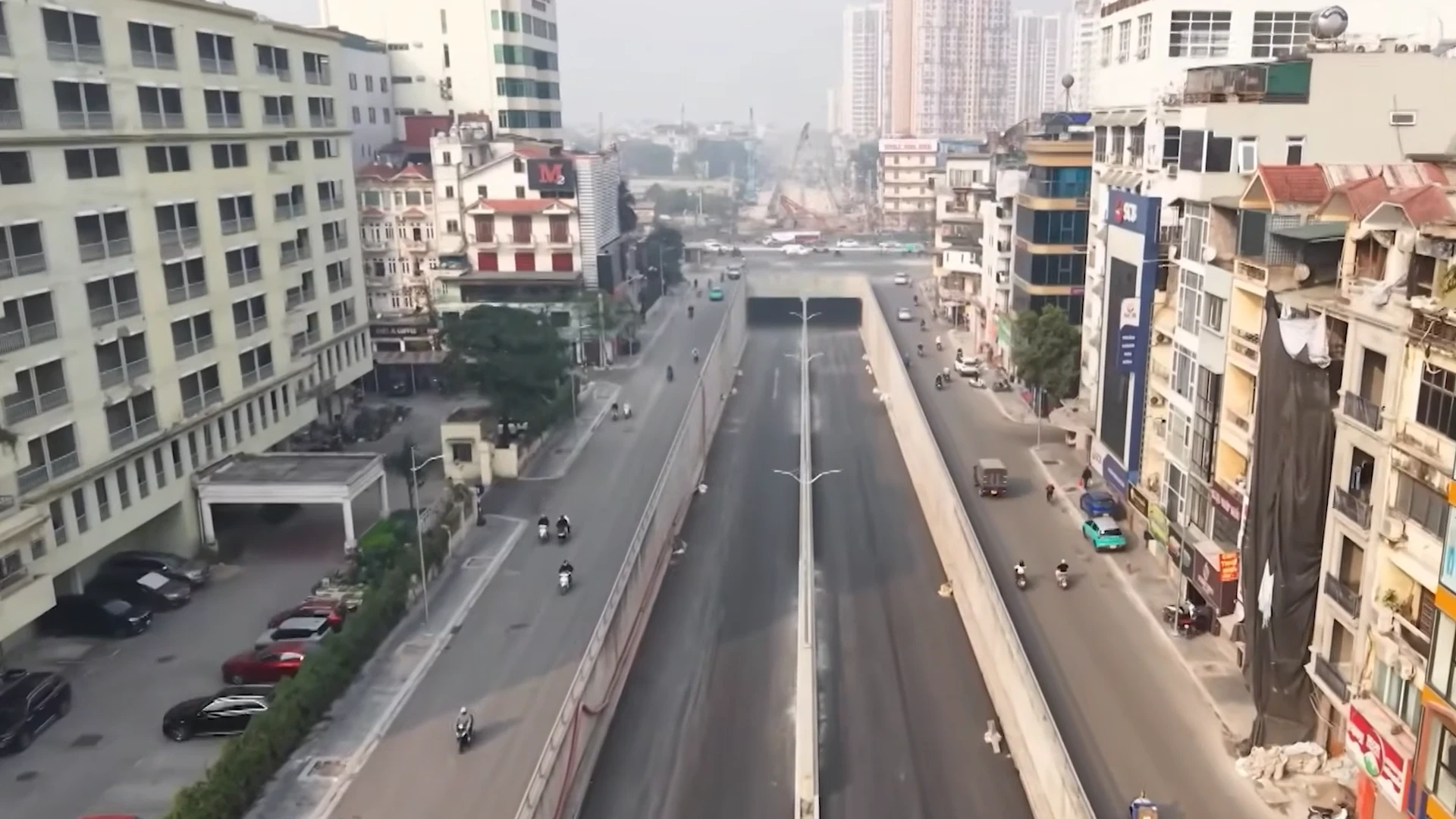 Hà Nội: Lưu thông hai chiều tại hầm chui Kim Đồng - Giải Phóng từ 10/2 đến 31/3