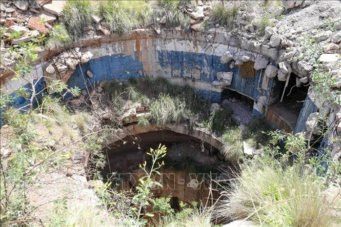 Mỏ vàng Stilfontein ở tỉnh North West, Nam Phi. (Ảnh tư liệu-minh họa: THX/TTXVN)
