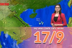 [Video] Dự báo thời tiết ngày 17/9/2025: Áp thấp nhiệt đới đi vào biển Đông 