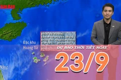[Video] Dự báo thời tiết ngày 23/9/2025: Siêu bão Ragasa đi vào biển Đông