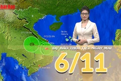 [Video] Dự báo thời tiết đêm nay và ngày mai 6/11/2025: Bão số 13 hoạt động trên biển Đông 