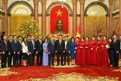 [Video] Văn phòng Chủ tịch nước gặp mặt đầu xuân