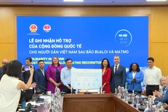 [Video] Cộng đồng quốc tế hỗ trợ Việt Nam 9,7 triệu USD để khắc phục hậu quả mưa bão