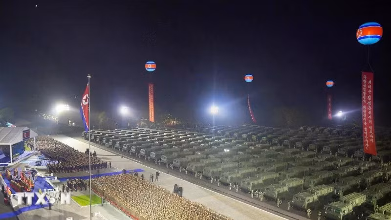 Quân đội Triều Tiên. (Nguồn: TTXVN)