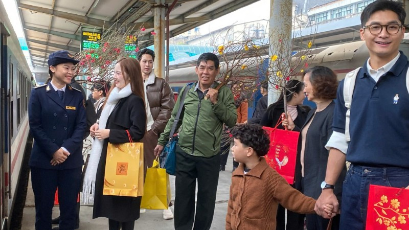 Vé tàu Tết Bính ngọ được mở bán từ 20/9/2025. (Ảnh minh họa)