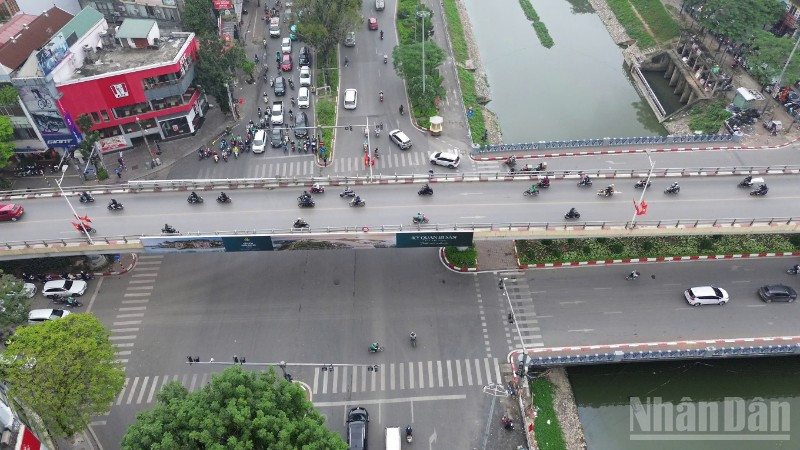 Hà Nội dự kiến chi hơn 21 nghìn tỷ đồng cải tạo, mở rộng Vành đai 2 đoạn Ngã Tư Sở-Cầu Giấy. (Ảnh: DUY MINH)