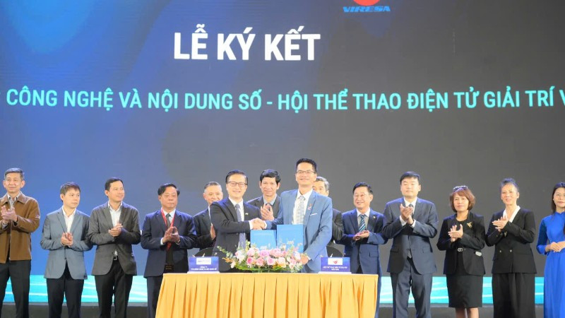 Lễ ký kết vừa được tổ chức.