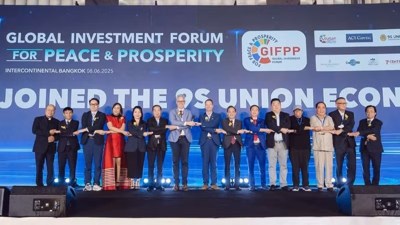 Đại diện 14 nước ký hợp tác thành lập 9S UNION tại sự kiện ra mắt 9S UNION ở Bangkok (Thái Lan) ngày 8/6/2025.