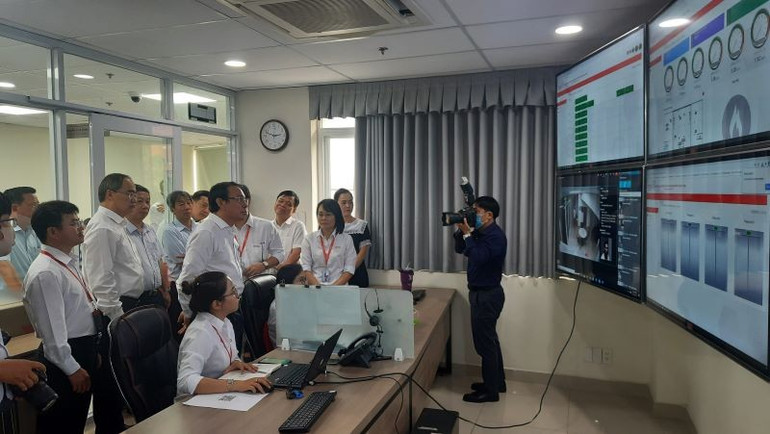 Quang Trung Software Park (ទីក្រុងហូជីមិញ) ដាក់ពង្រាយដំណោះស្រាយបំប្លែងឌីជីថលសម្រាប់ការគ្រប់គ្រងផ្ទៃក្នុង។ cds-1.jpg