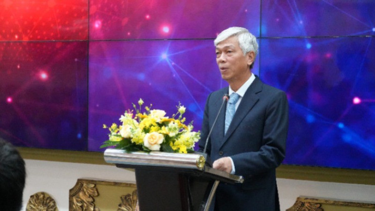 Phó Chủ tịch Ủy ban nhân dân Thành phố Hồ Chí Minh Võ Văn Hoan phát biểu tại Lễ ký kết. 33-4821.jpg