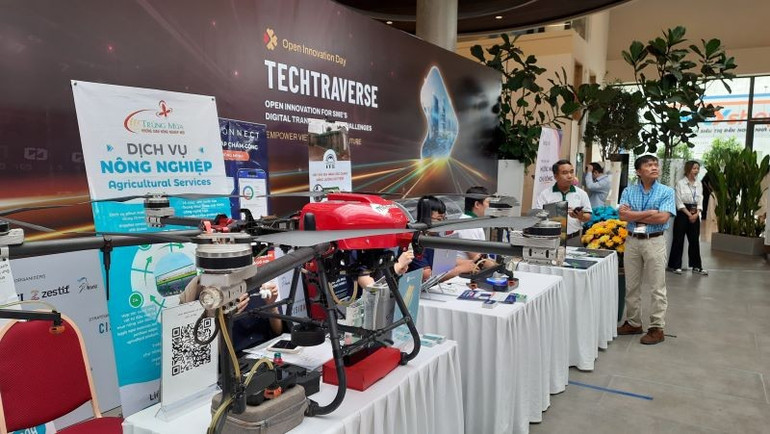 Mikrobrikker er kjerneteknologien for fremvoksende industrier. (Bildet: Droneskjerm). vimach-3.jpg