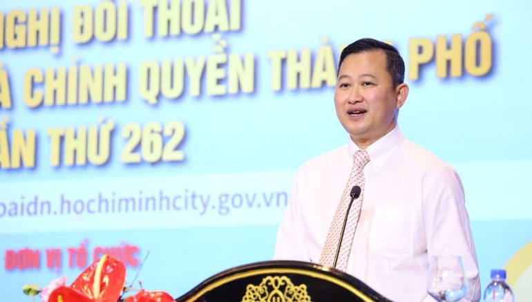 Mr. Tran Phu Lu, Director of ITPC spoke at the dialogue. ong-tran-phu-lu-giam-doc-itpc.jpg