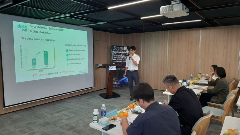 Các startup trình bày dự án tại chương trình. 44.jpg