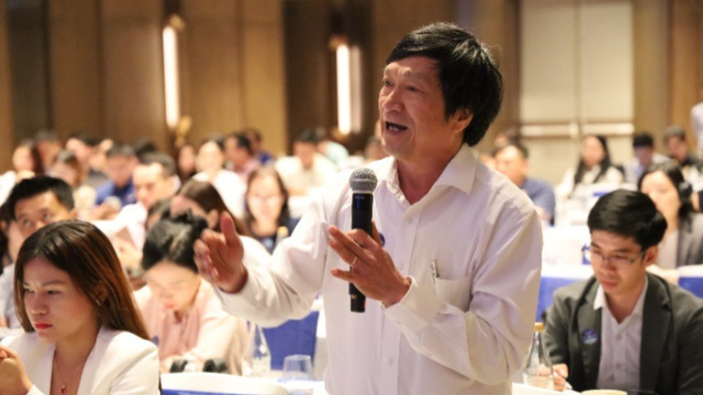 Đại biểu phát biểu tại hội thảo. kcn-4135.jpg