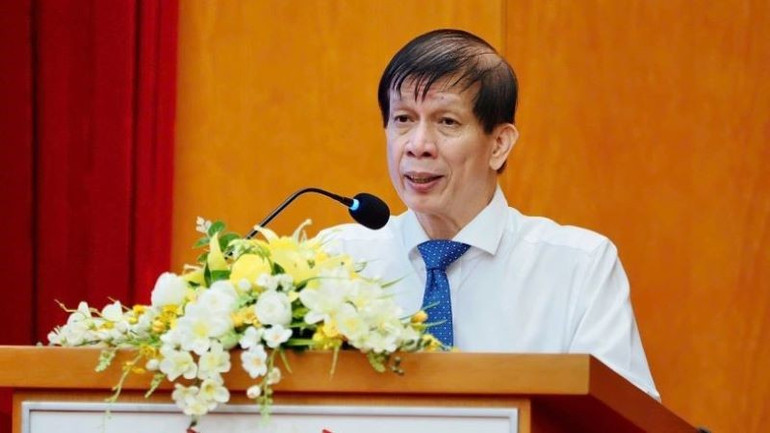 Ông Nguyễn Khắc Văn, quyền Tổng Biên tập Báo Sài Gòn Giải Phóng phát biểu tại tọa đàm. sggp-2.jpg