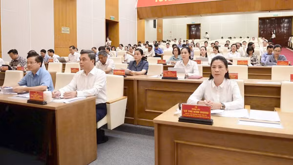 Đại biểu dự hội nghị.