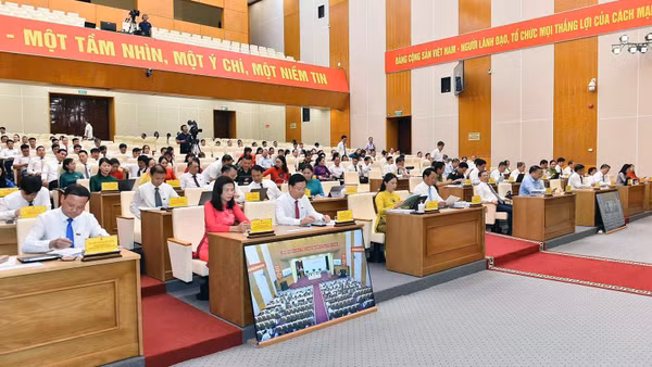 Đại biểu dự kỳ họp.