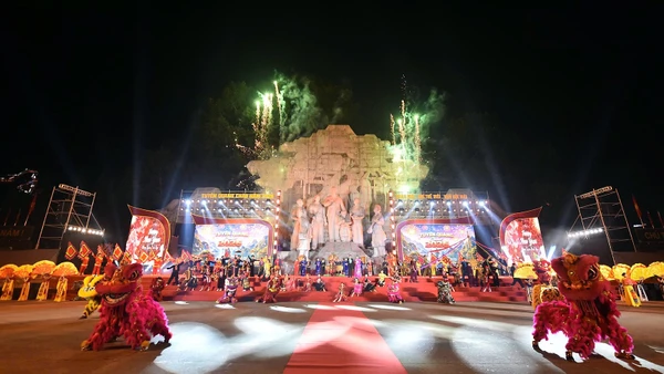 Chương trình nghệ thuật đặc sắc tại chương trình Tuyên Quang chào năm 2026.