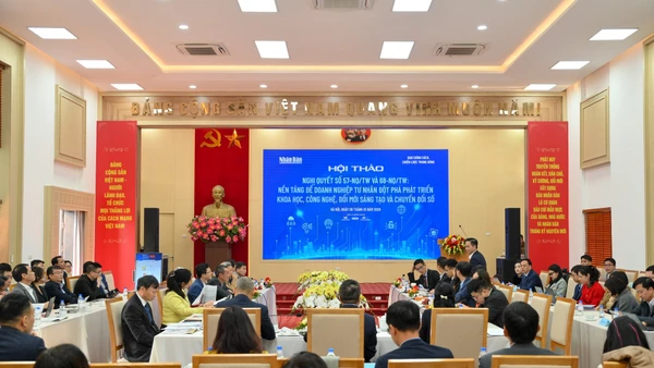 Mở đường cho doanh nghiệp tư nhân bước vào kỷ nguyên số.