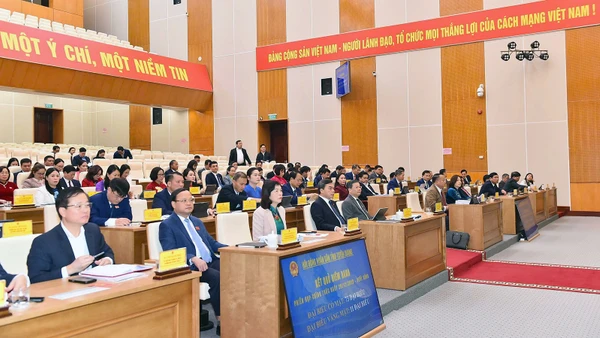 Đại biểu dự kỳ họp.