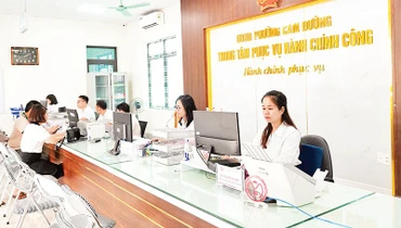 Trung tâm Phục vụ hành chính công phường Cam Đường được đặt tại nhiều địa điểm để phục vụ người dân.