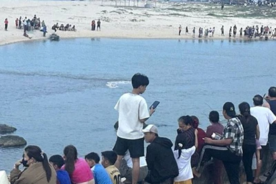 Hiện trường vụ đuối nước làm 2 học sinh tử vong.