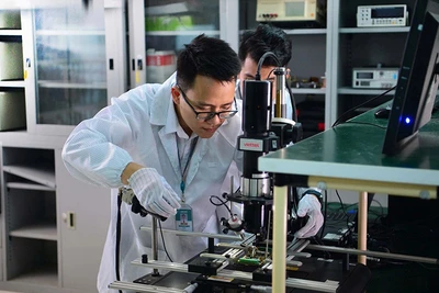 Tập đoàn Công nghiệp-Viễn thông Quân đội (Viettel) là một trong những doanh nghiệp tiên phong đổi mới sáng tạo. (Ảnh TRẦN ĐỨC)