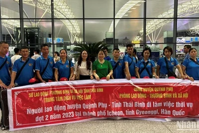 Các lao động làm việc thời vụ tại Hàn Quốc có mức thu nhập gần 40 triệu đồng/tháng.