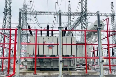 Trạm biến áp 220kV Vũ Thư (tỉnh Thái Bình).